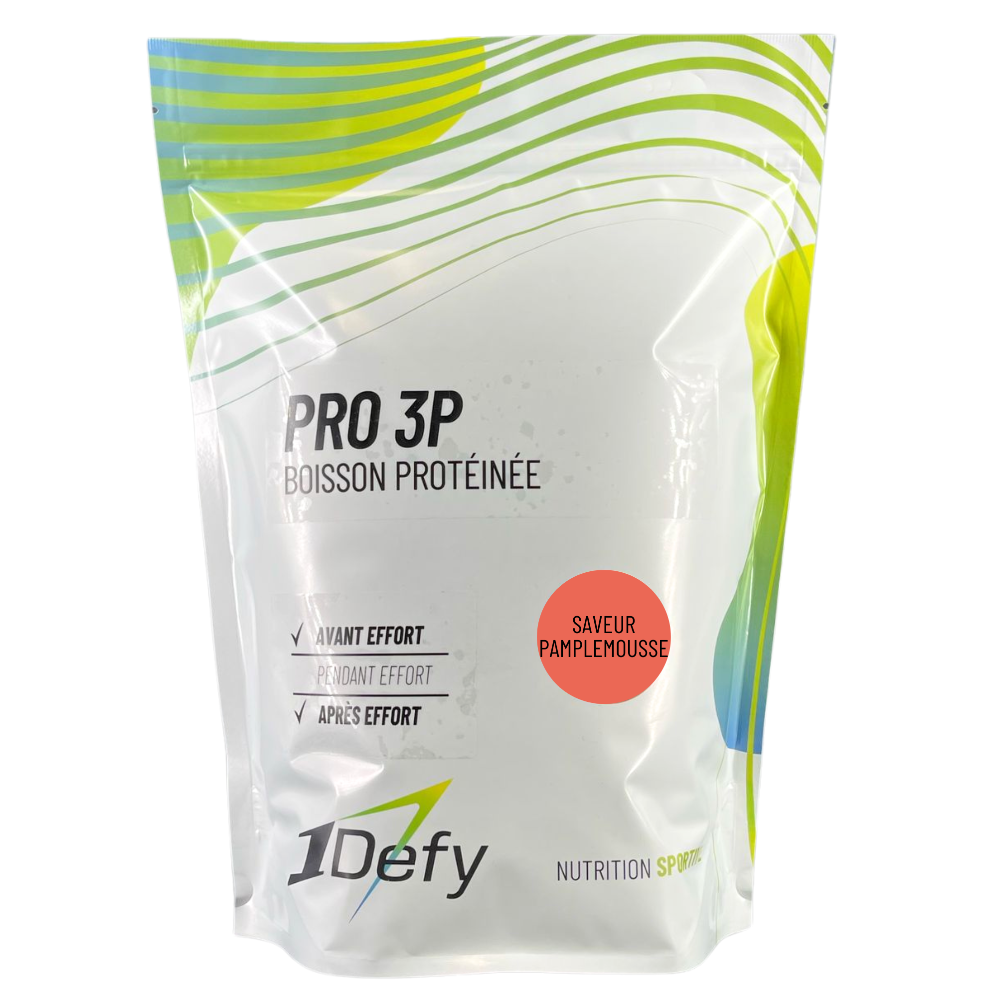 Protéines 3P saveur pamplemousse 1Defy