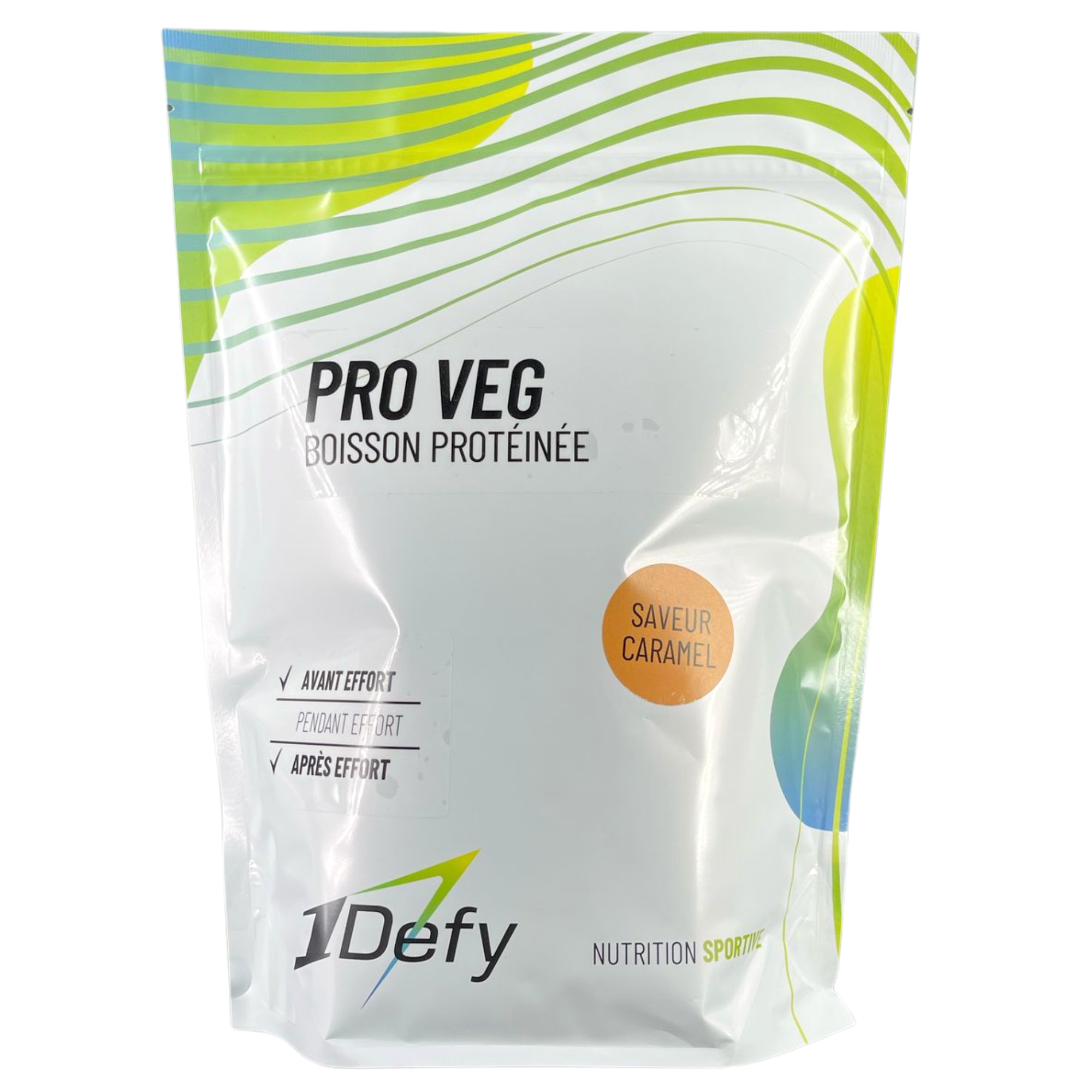 Protéines végétales PRO VEG - Saveur Caramel - 1Defy