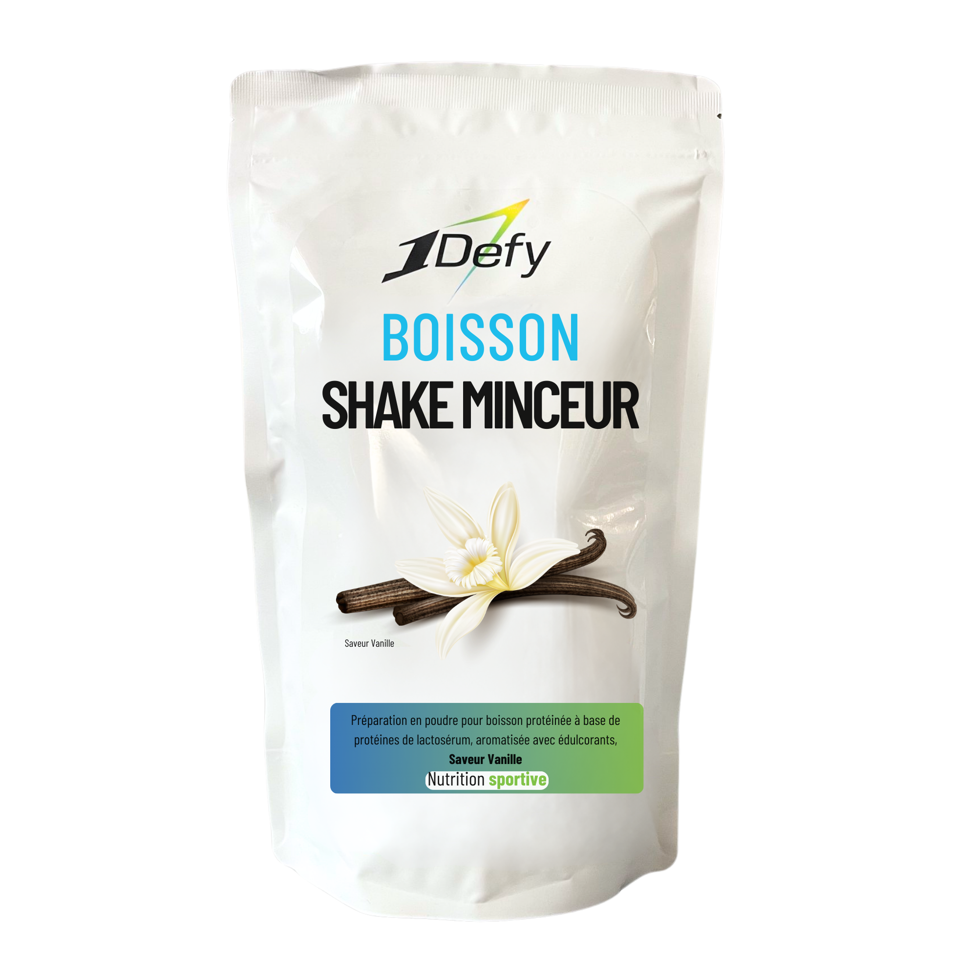 Boisson protéinée - Shake Minceur - Saveur Vanille - 1Defy