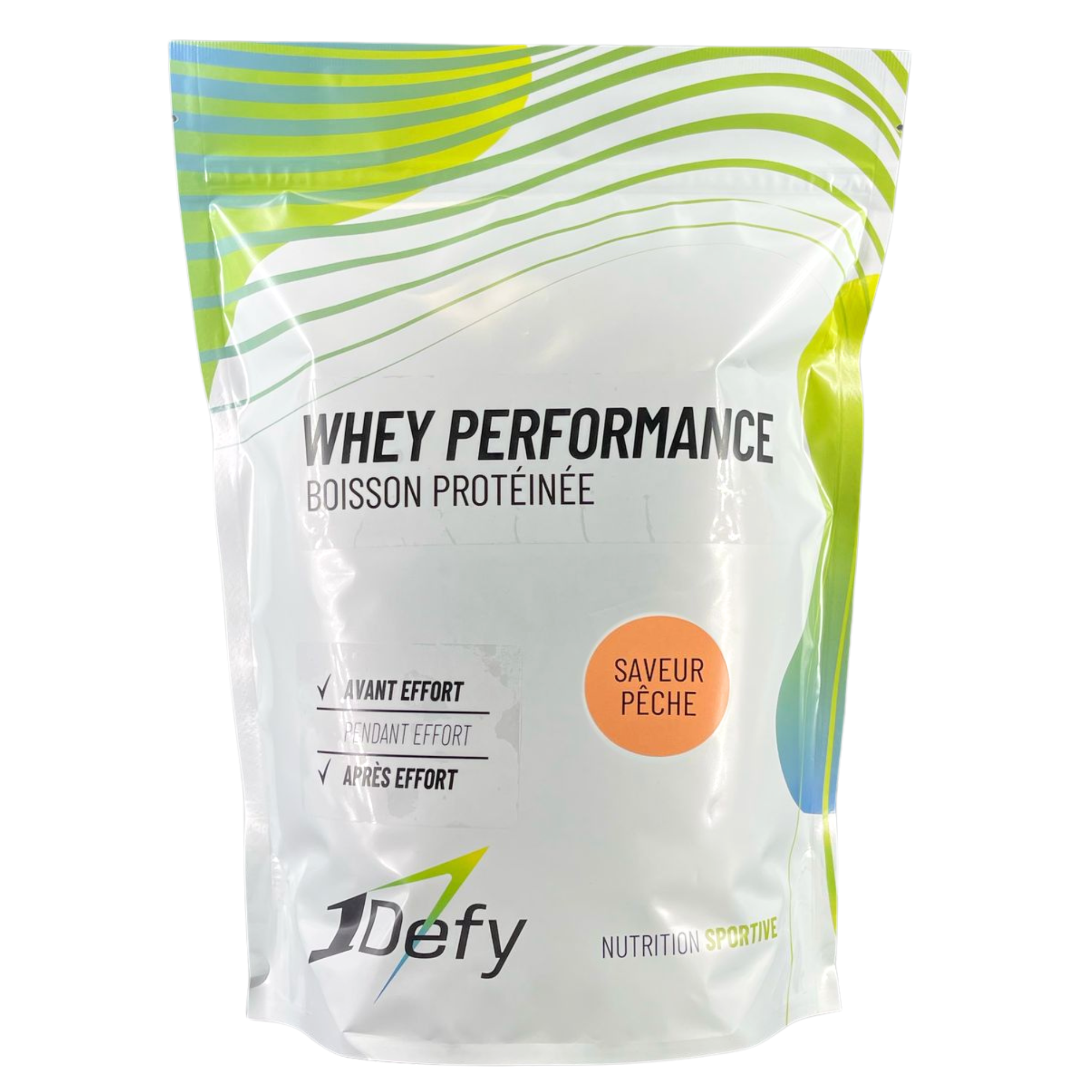 Boisson protéinée - Whey Performance - Saveur Pêche - 1Defy