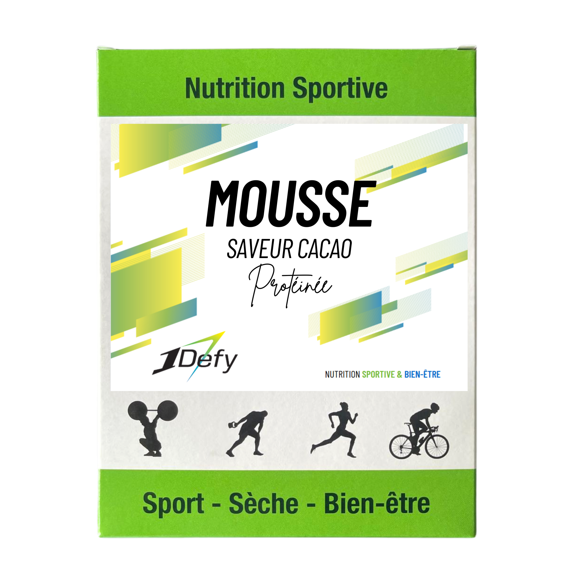 Mousse protéinée - Saveur cacao - 1Defy