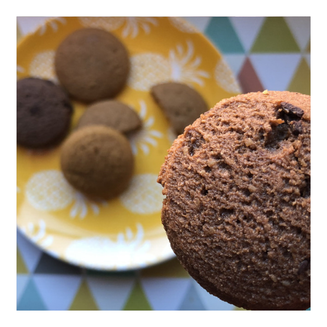Mini-cakes protéinés au chocolat - Sans gluten - 1Defy