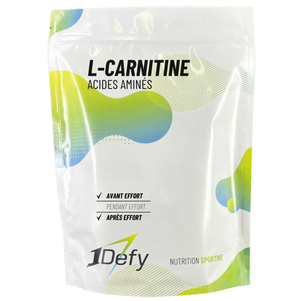 Acide aminé, L-Carnitine, saveur nature, pure, 1Defy Nutrition Sportive Made in Bourgogne Made in France