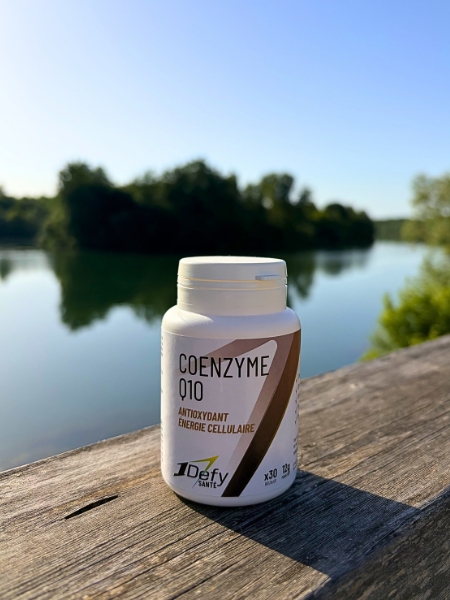 Coenzyme Q10 au bord de l'eau - 1Defy Nutrition Sportive Made in Bourgogne
