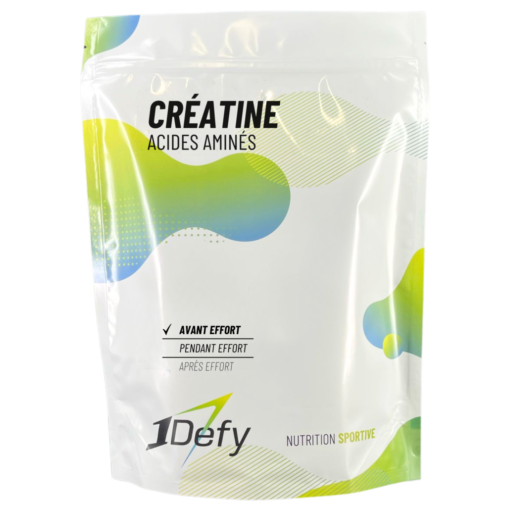Acide aminé, Créatine, saveur nature, pure, 1Defy Nutrition Sportive Made in Bourgogne Made in France